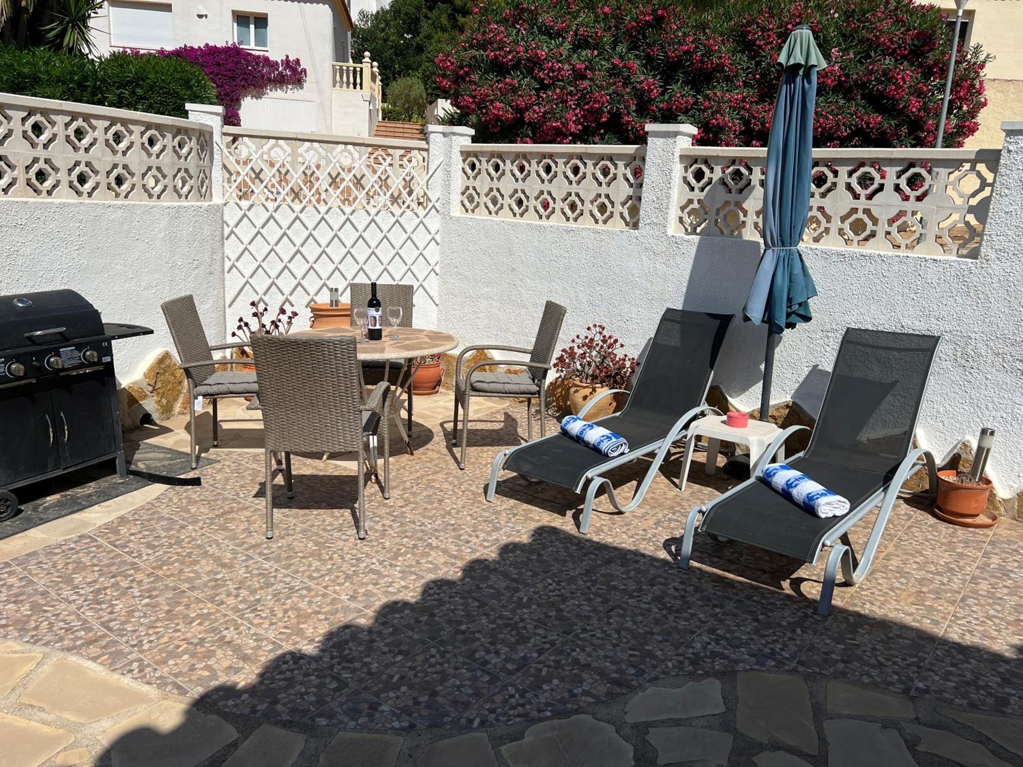 Luces Del Mar Beautiful Bungalow With Seaview Near To Moraira Benitachell Eksteriør bilde